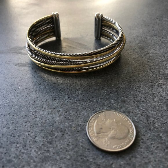 David Yurman Crossover Collection® Wide Cuff - Picture 1 of 3